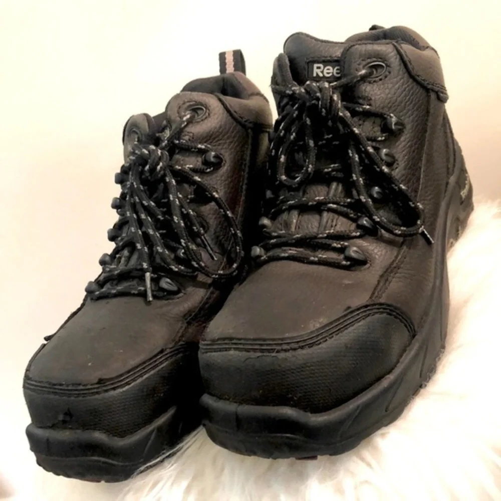 STEEL TOE | Reebok Steel Toe Waterproof Unisex Sneaker Boots, Men 4 / Women 6.
